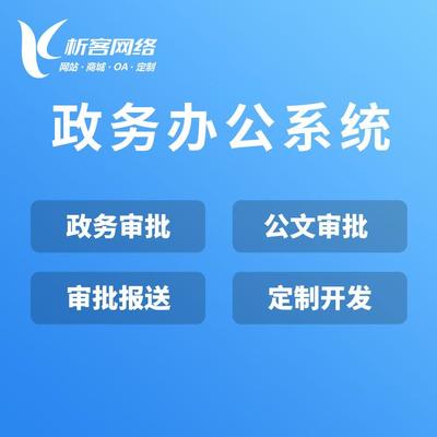 政务办公系统开发服务平台建设制作单位集团行政办公审批系统定制-析客网络